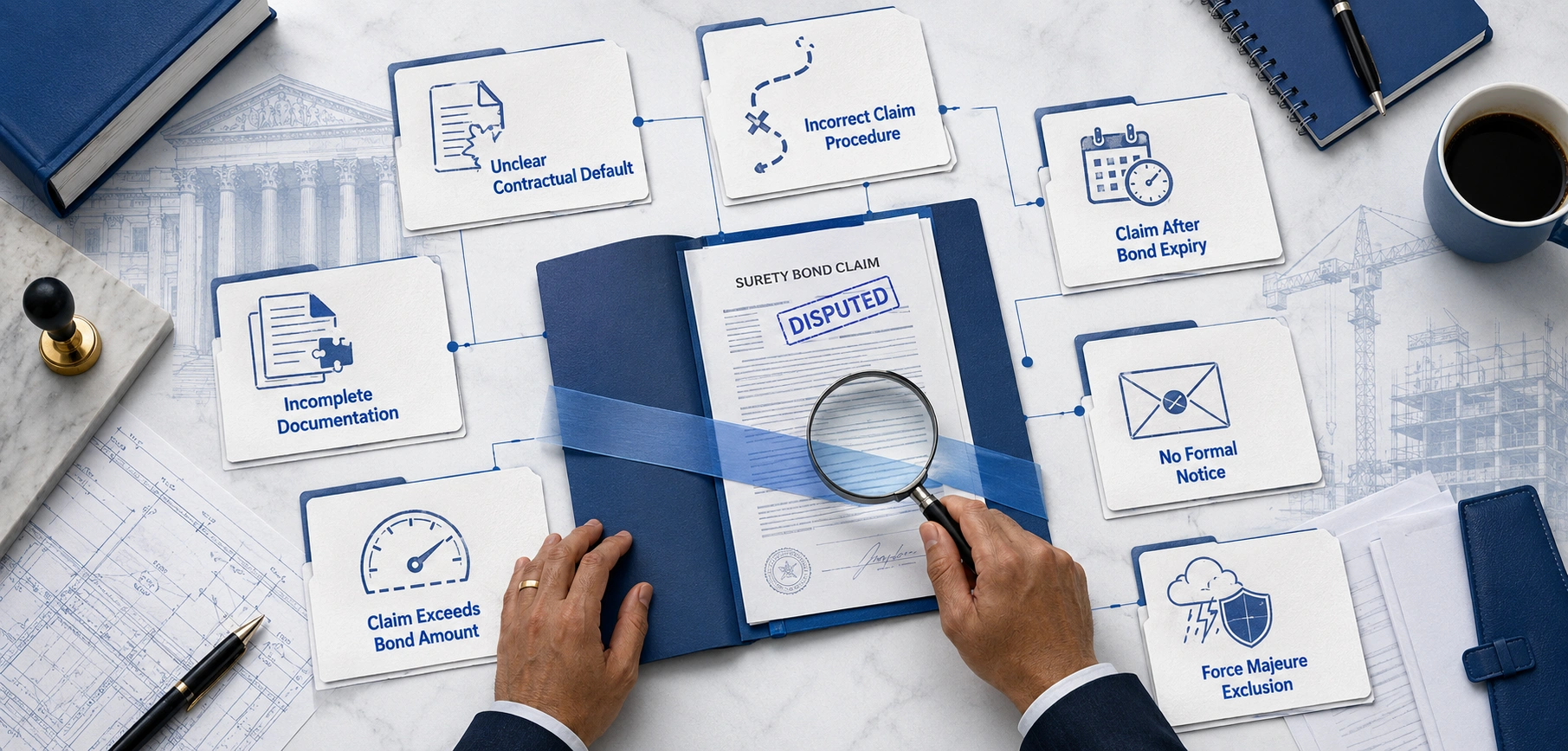 Common Reasons why Surety Bond Claims Are Disputed or Rejected